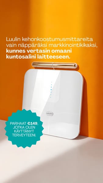 Kehosi ansaitsee enemmän kuin yhden luvun