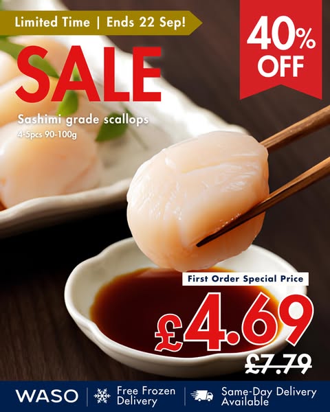 Free UK-wide delivery even frozen & chilled