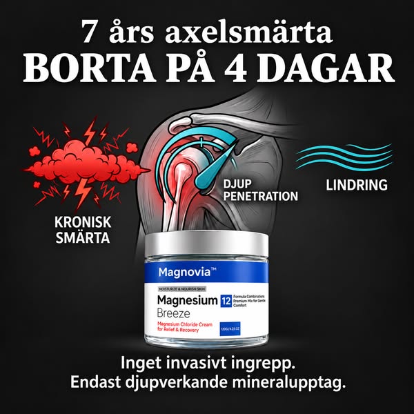 Bästa mineralen mot ont i axeln?