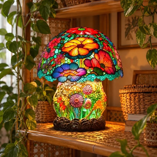 Un petit animal devenu lampe