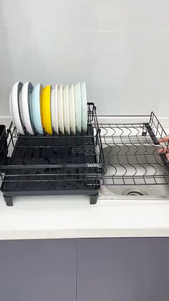 Compact Sink-Smart Dish Drying Rack