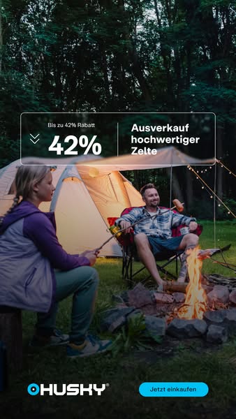Ein gutes Zelt muss nicht die Welt kosten