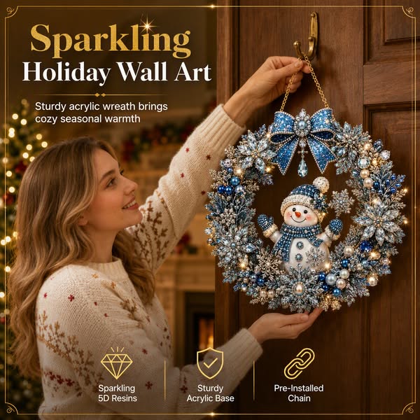Relaxing & Beginner-Friendly - DIY Christmas Pearl Diamond Painting Art Kit