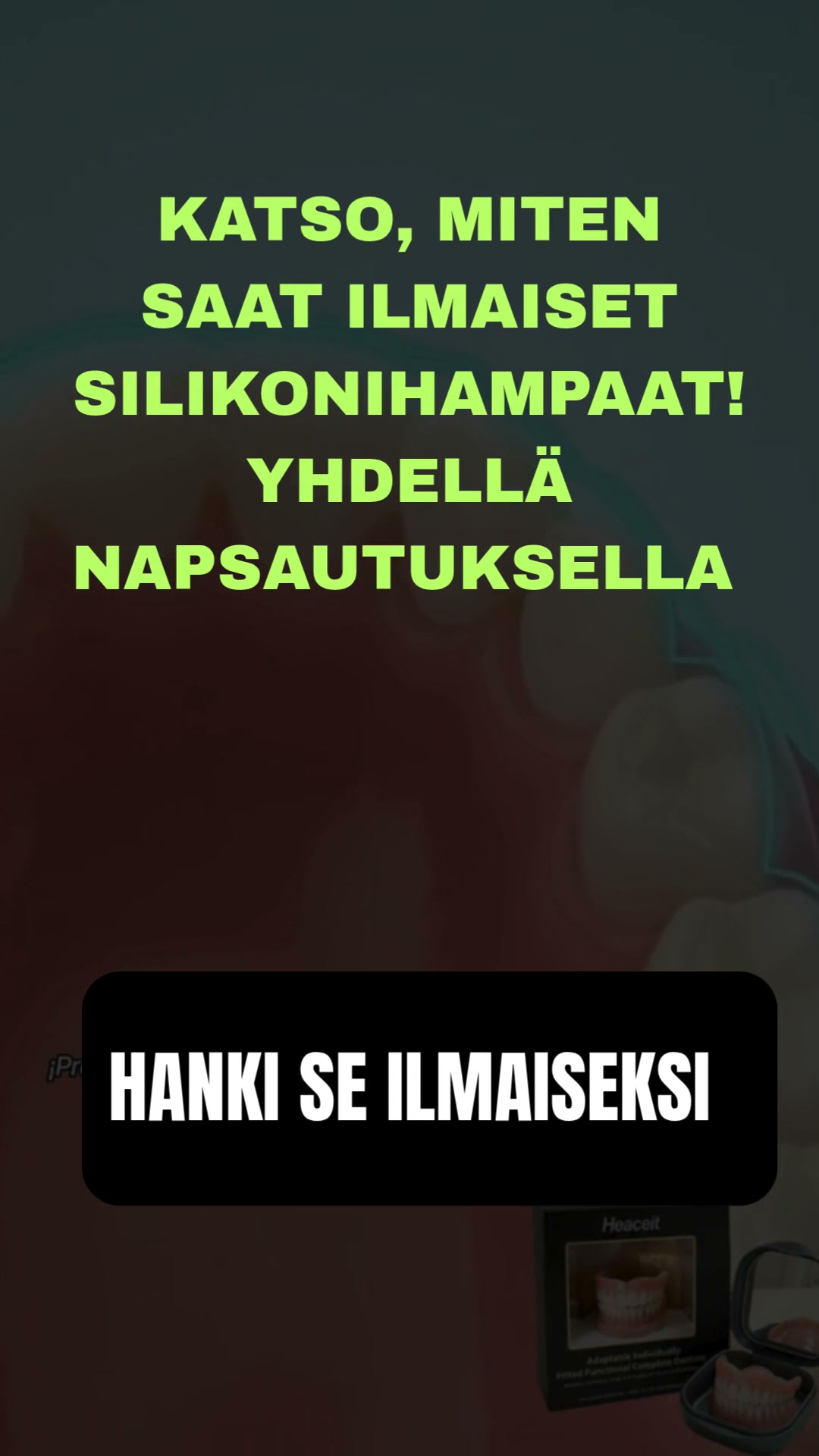 ILMAISET SILIKOONIHAMMAS + LAHJAT!