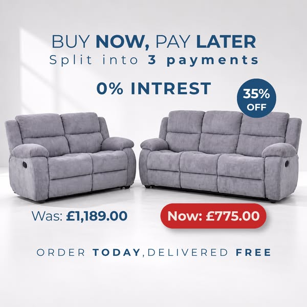 Last Chance To Own This Recliner Suite