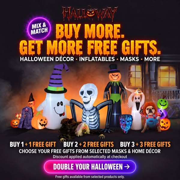 BUY 1, GET 1 FREE GIFT — TODAY ONLY‼