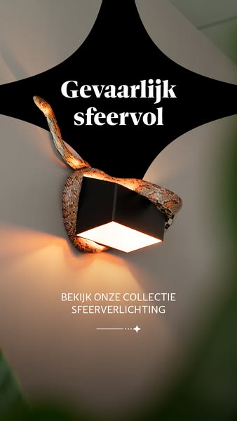 Tot 12% EXTRA korting op de hele collectie sfeerverlichting!