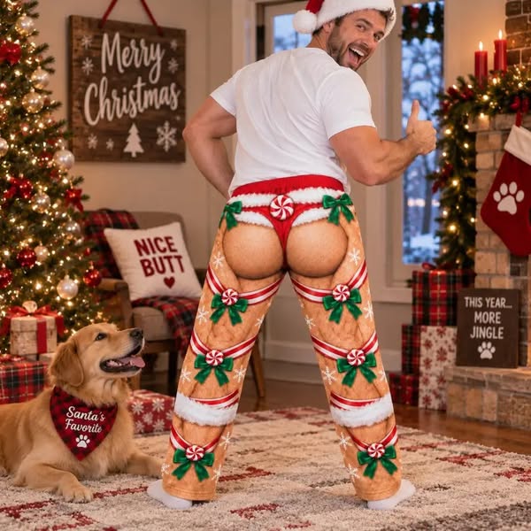 Funny Custom Ugly Christmas Pajama Pants