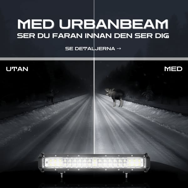 LED-ramp – mer ljus i mörker