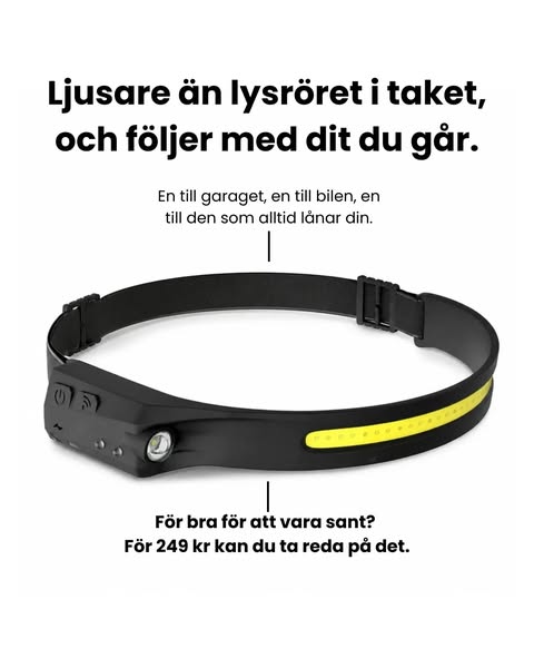 #1 rankad pannlampa 3 år i rad!