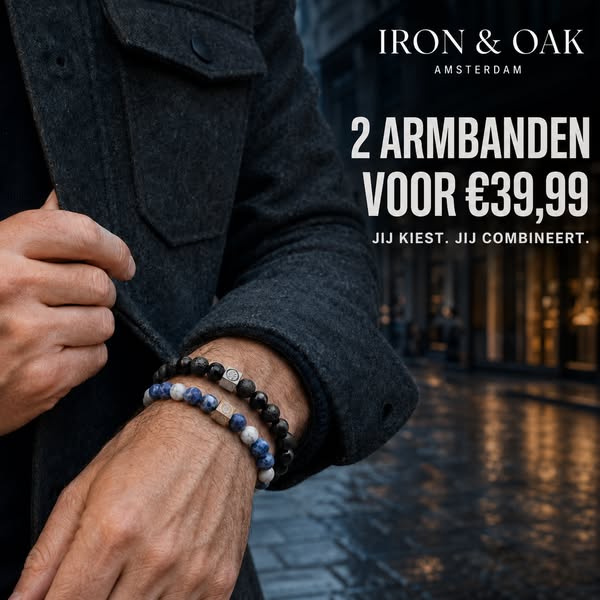 2 armbanden voor €39,99