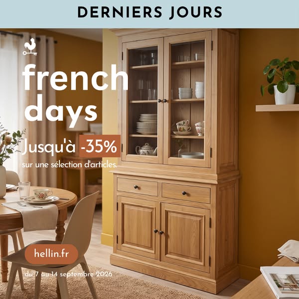 35% sur une sélection d'article