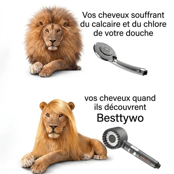 Votre douche mérite mieux que du calcaire et du chlore