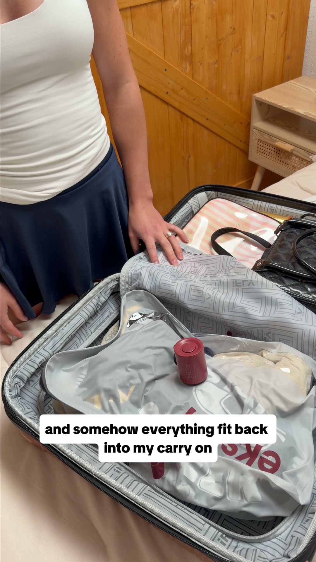 Never Check Bags Again