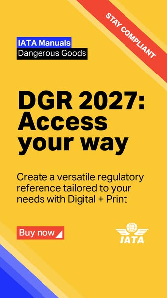 Get IATA’s 2027 DGR: Digital + Print for Complete Compliance