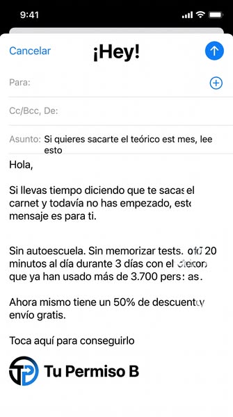 Deja de posponer el carnet