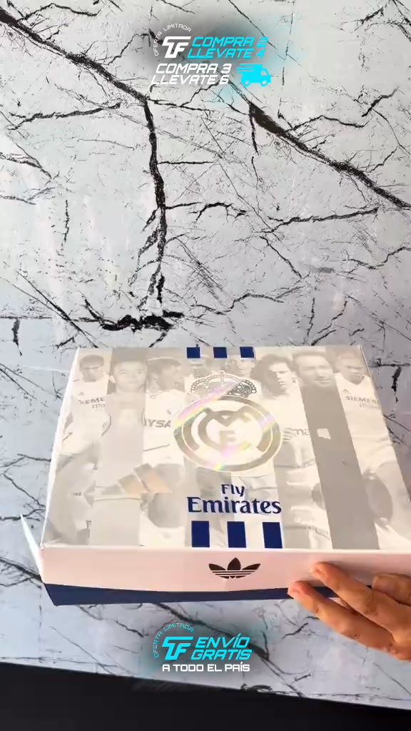 Compra 2, Llevate 4 Camisetas Real Madrid