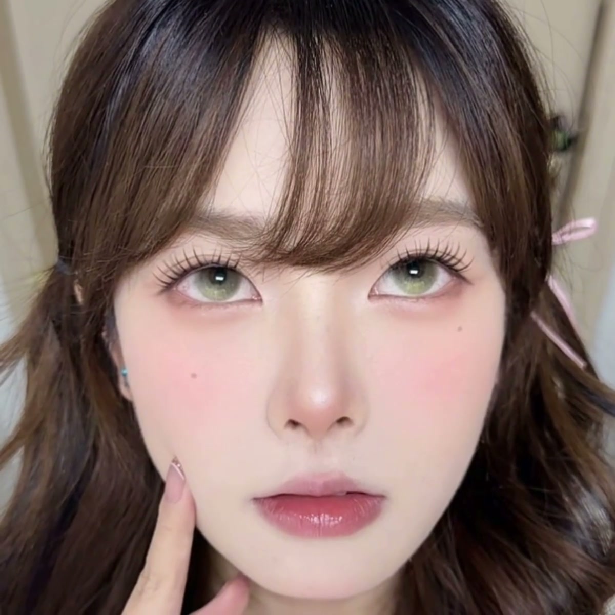 5 Pairs Cool Brownish-green 14.5mm Weighted(non-rotating) Contact Lenses(1 Day)