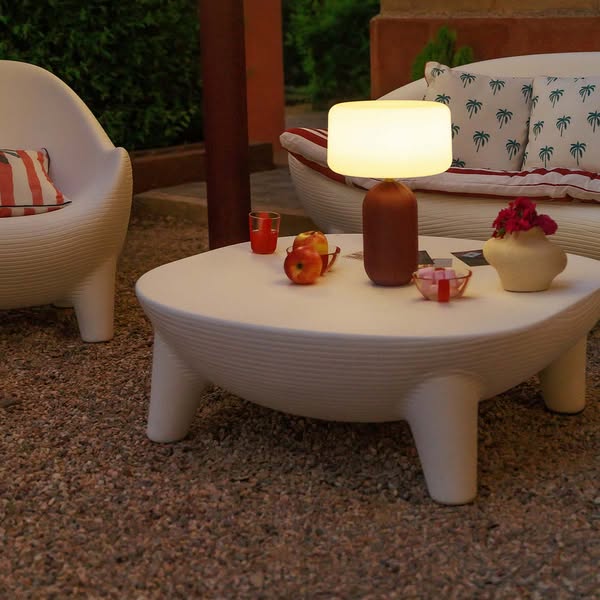 Mesa baja de centro iluminada Martinica