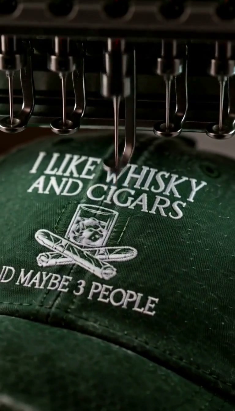 I Like Whisky And Cigars And Maybe 3 People Funny Cap