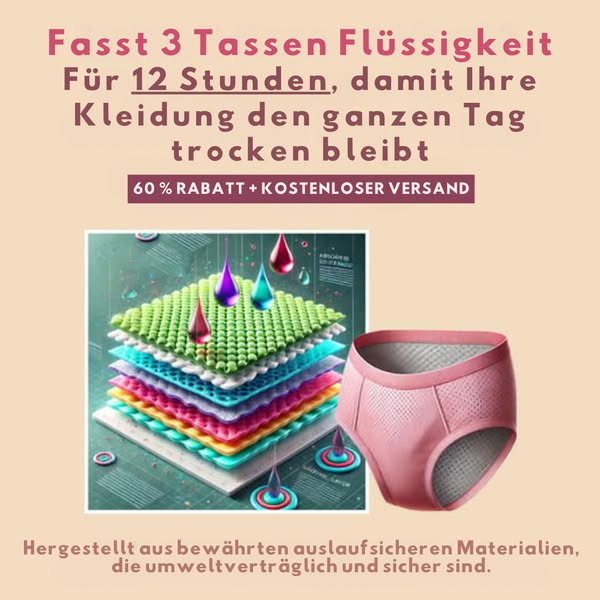 Keine Inkontinenzprobleme mehr!