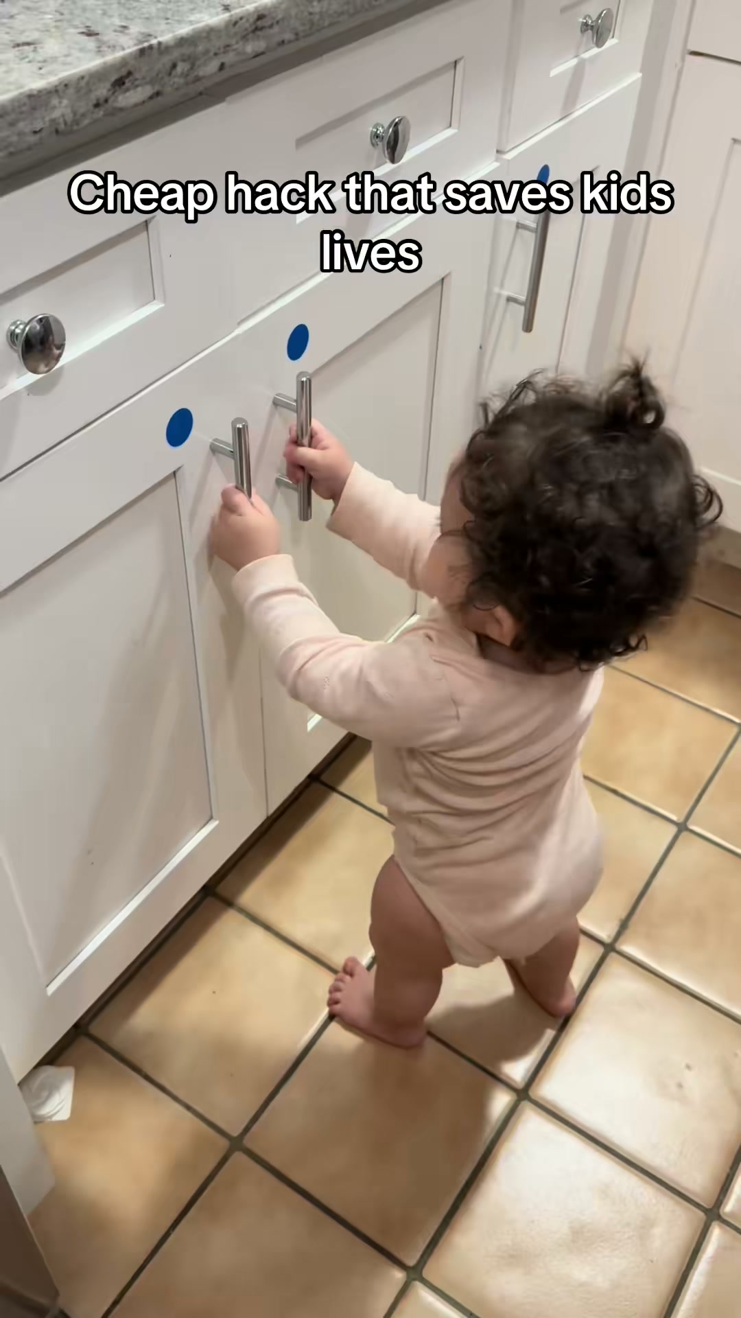 Baby Proof Cabinets Easily