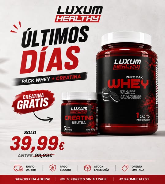 Proteína + Creatina GRATIS