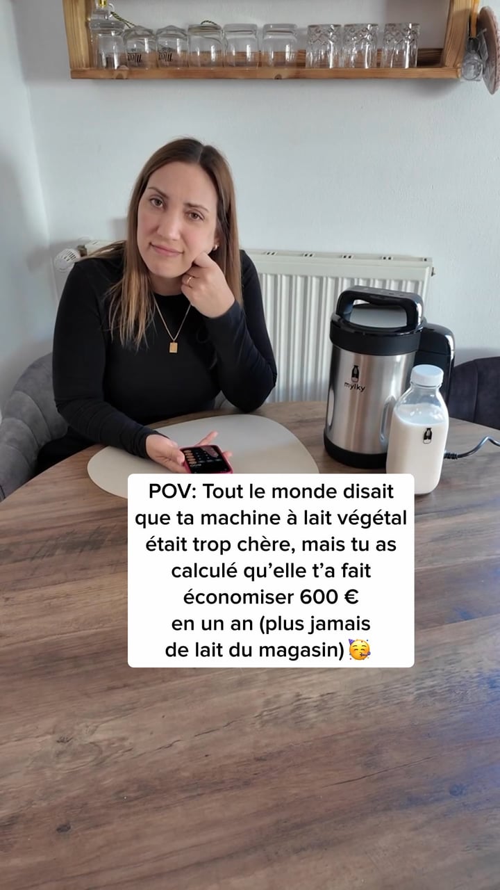 Du lait végétal frais en 60 secondes