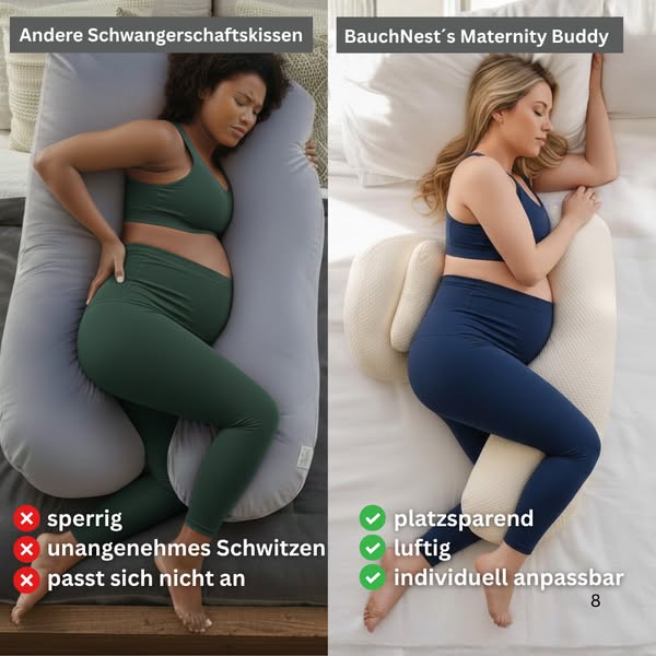 Der Unterschied zu normalen Schwangerschaftskissen