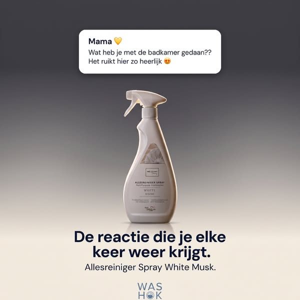 Schoon met een luxe geur.
