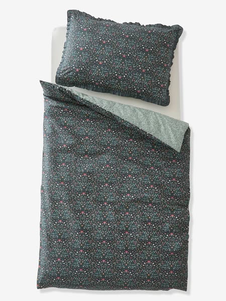 25% Off + FREE DELIVERY | Ends Thursday | Duvet Cover for Babies, Brocéliande printed green
