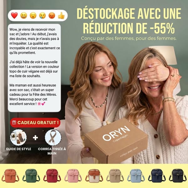 Vastra - Le sac à bandoulière le plus spacieux