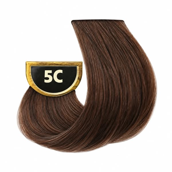 Βαφή μαλλιών χωρίς αμμωνία Χρυσό Κάστανο Chestnut 5C - Herbal Time PhytoCare