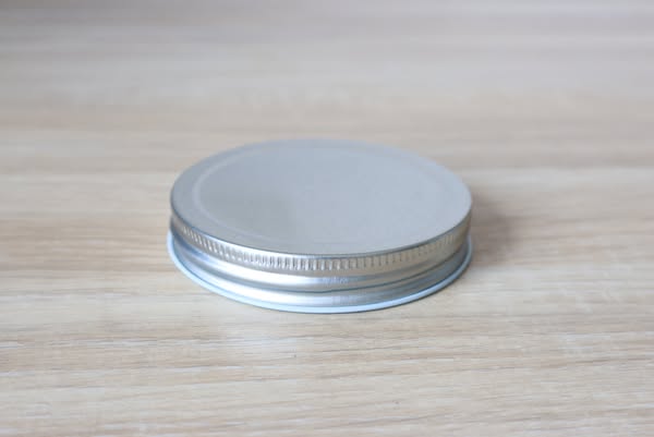 Eendelige deksel voor wide mouth mason jars (set van 3 stuks)