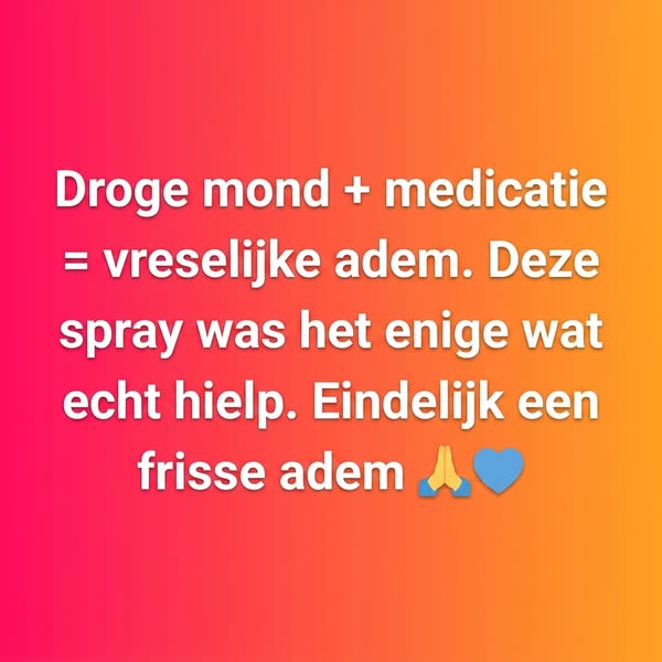 Slechte adem weg in 20 seconden.