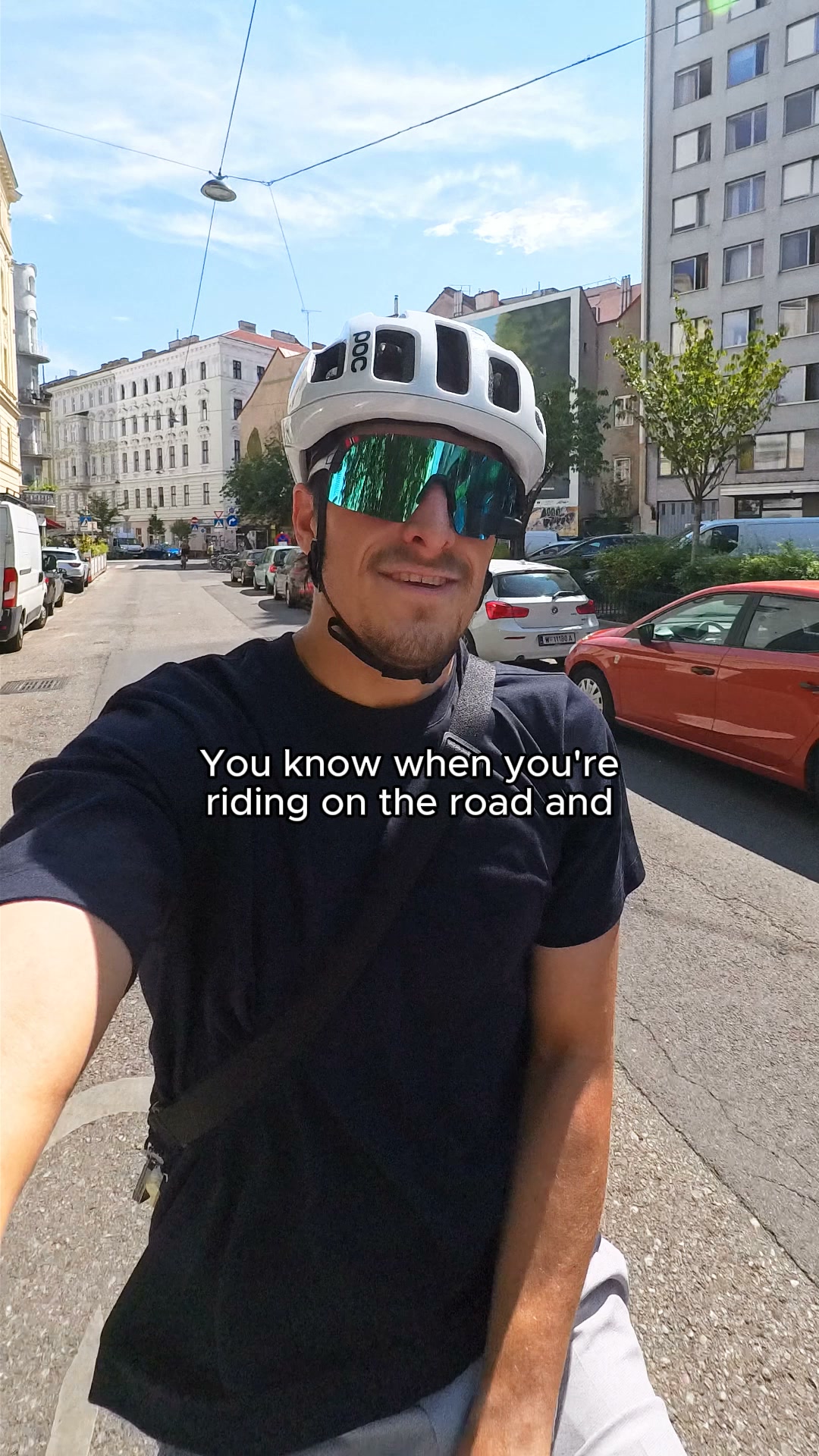 Eyewear with integrated rearview mirror