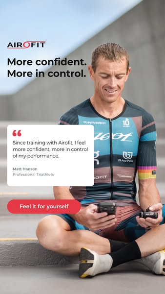 Advanced breath training with Airofit
