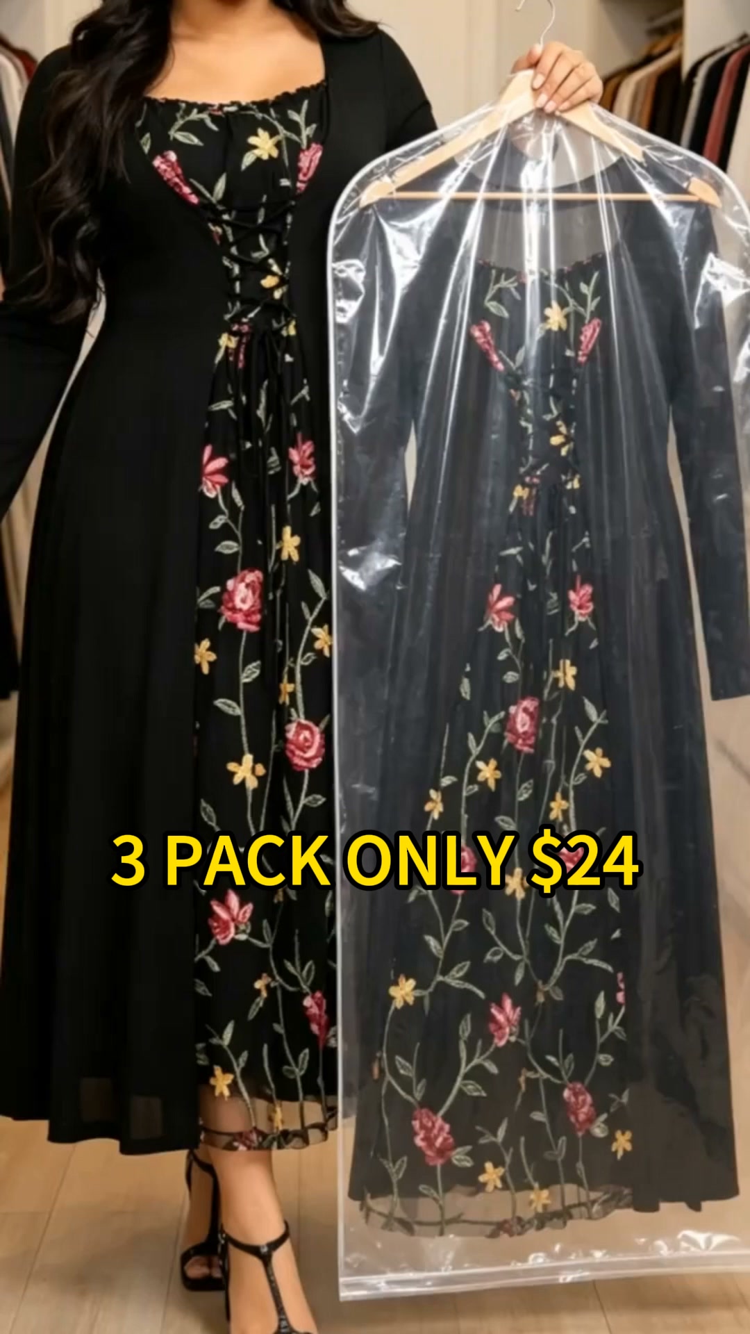 Romantic Corset Maxi Dress