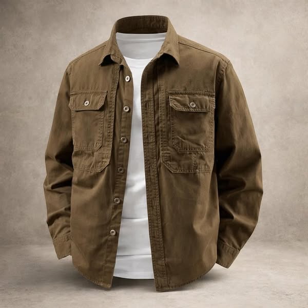 Dockside Cotton Work Shirt