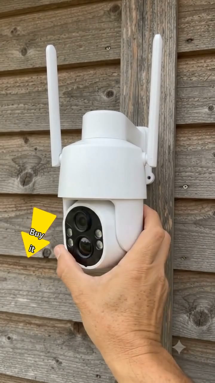A "security camera" that doesn't need electricity.