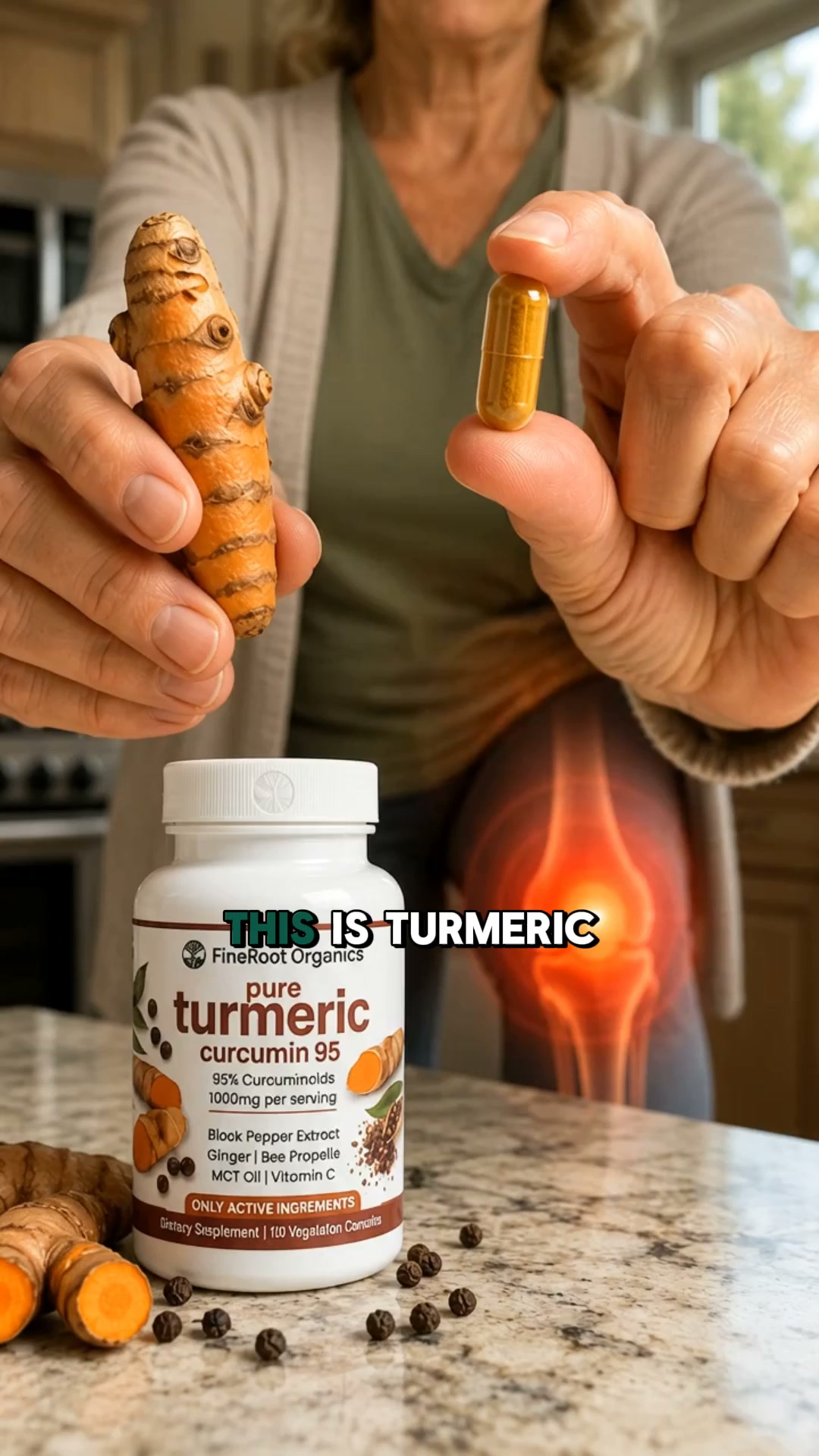 Clinically Dosed Turmeric with No Fillers