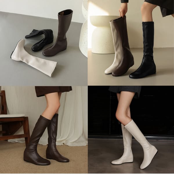 Slim Fit Stretch Tall Boots