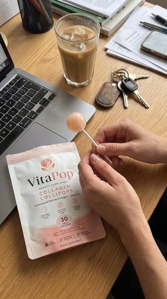 VitaPop Collagen Lollipops