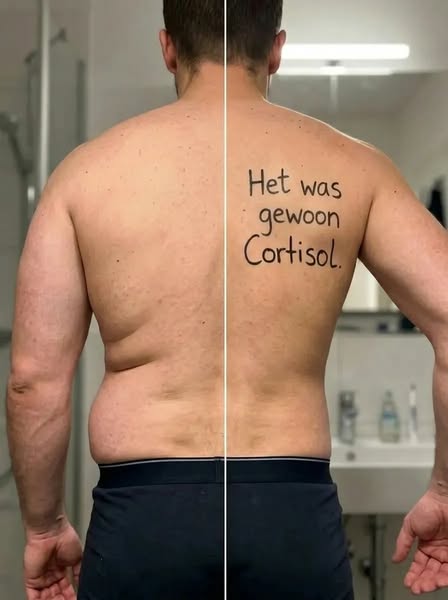 Het was geen vet — het was de hele tijd het cortisol