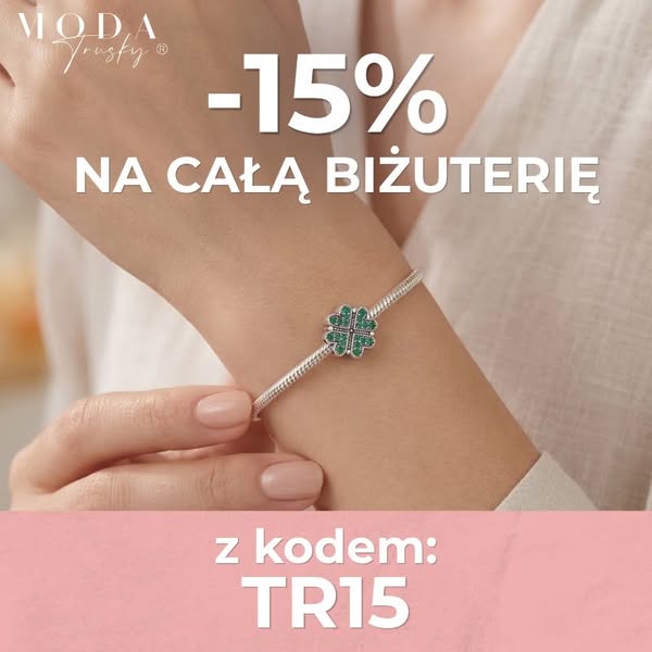 Mamy -15% na całą biżuterię