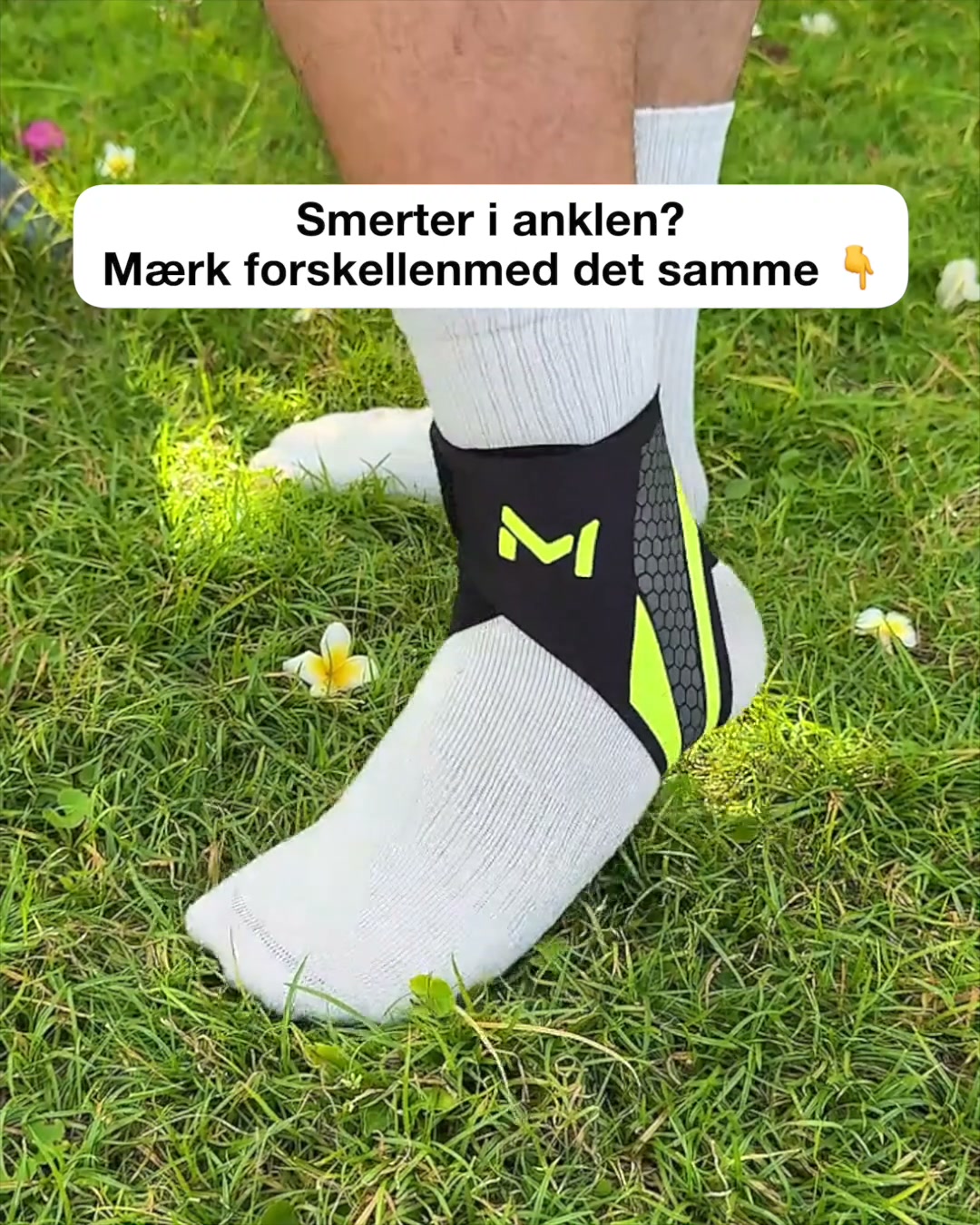 Stop smerter i anklen, og hold dig aktiv!