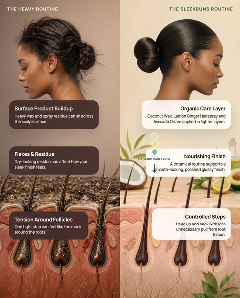 Stop pulling so hard. Wear your perfect sleek ponytail every day.