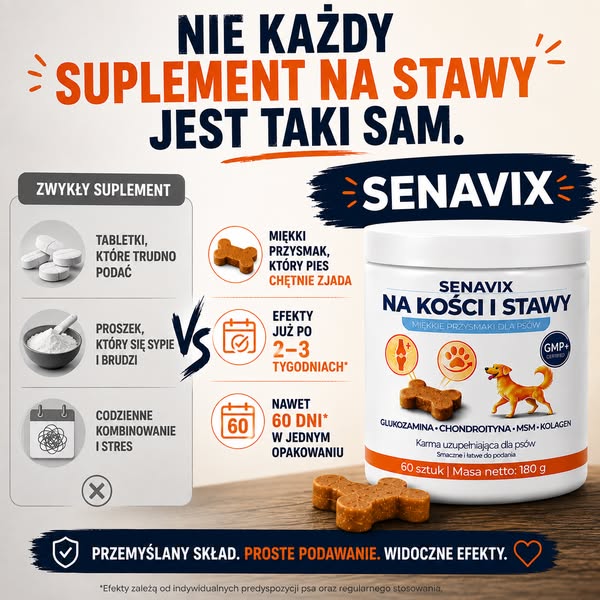 Stawy psa? Można prościej.