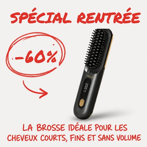 ENFIN : une brosse coiffante pensée pour les cheveux courts