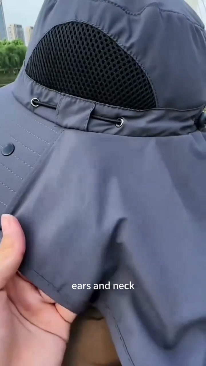 360° Sun Protection for Face, Ears & Neck